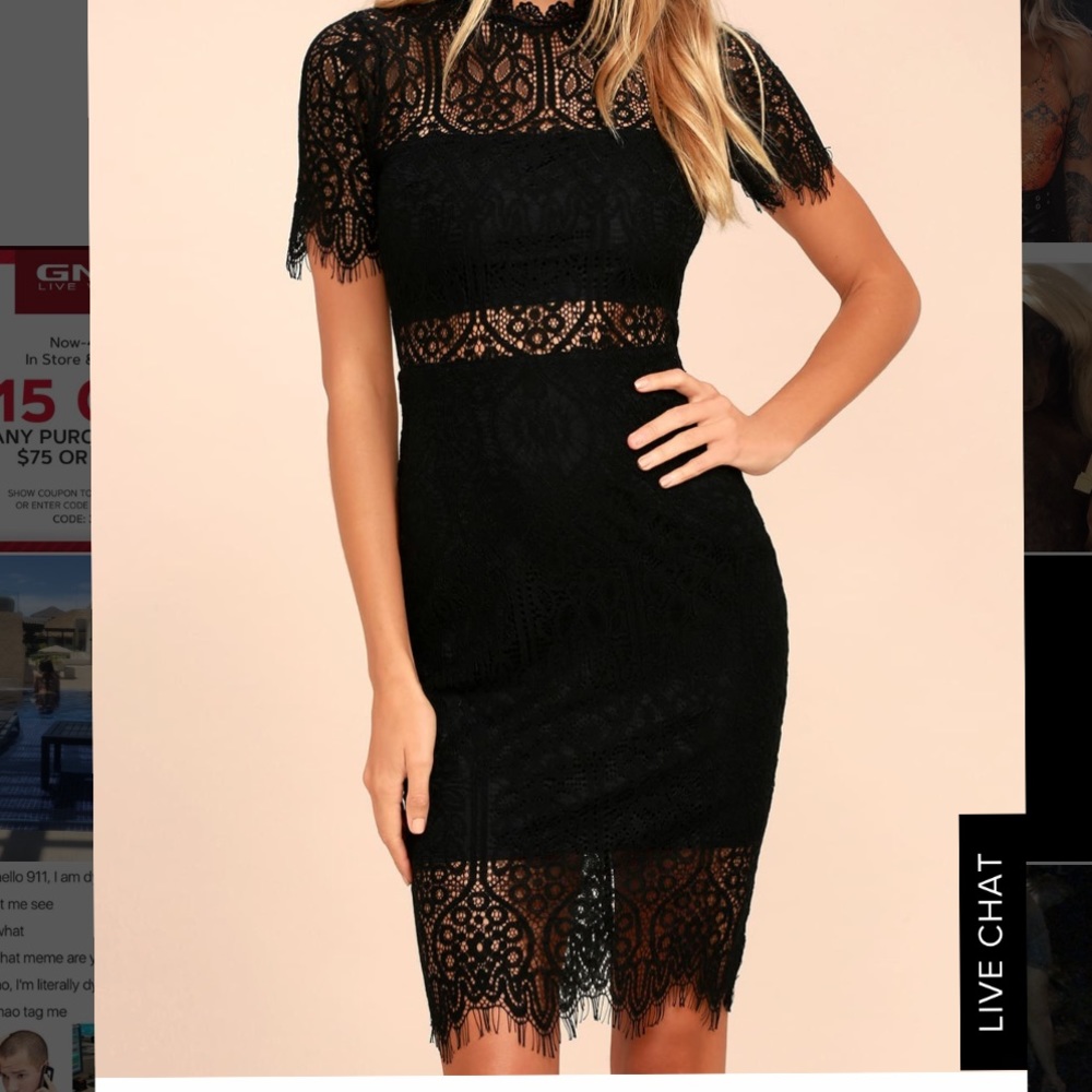 Lulu’s Black Dress
